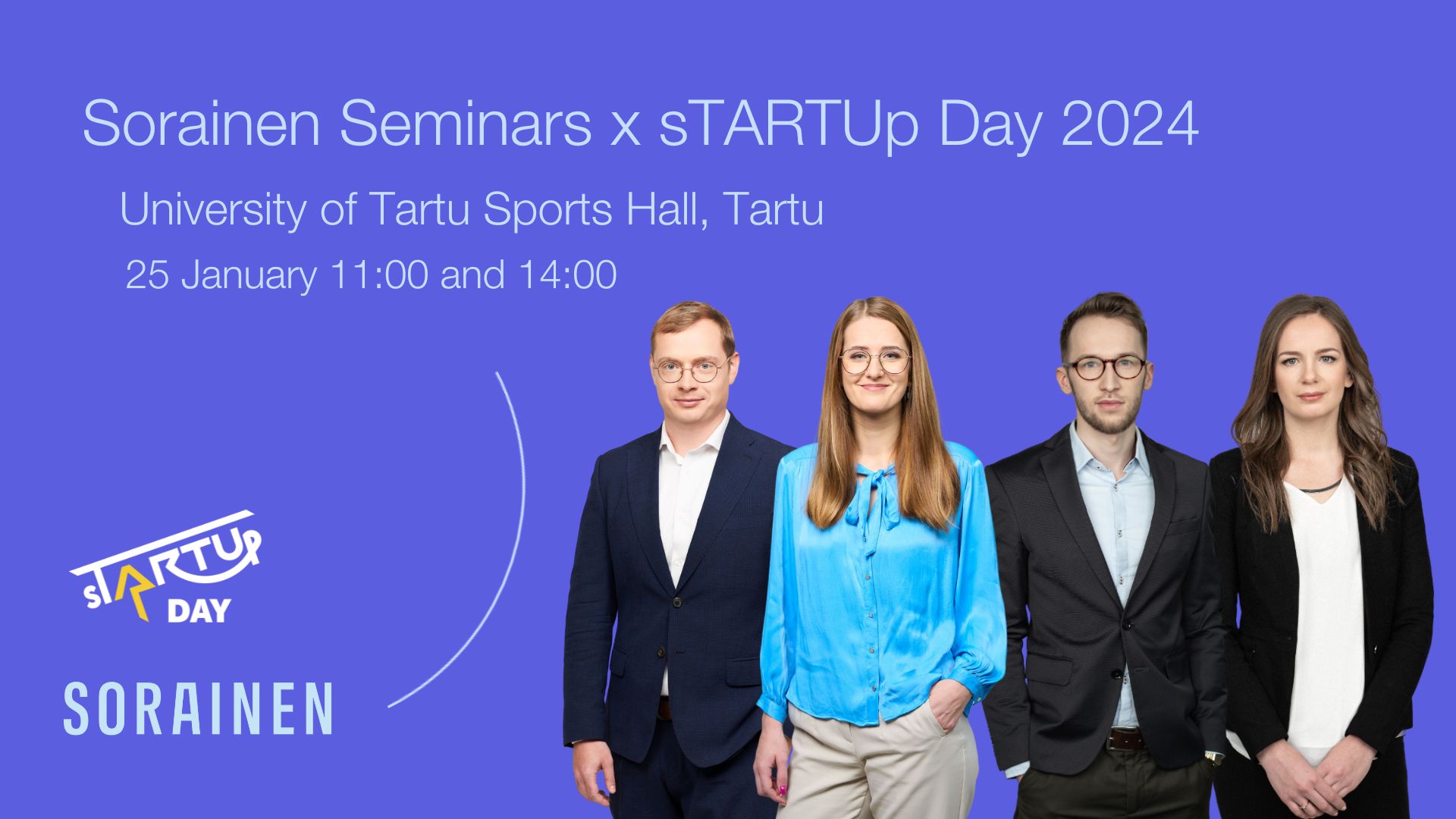 Sorainen Seminars x sTARTUp Day 2024