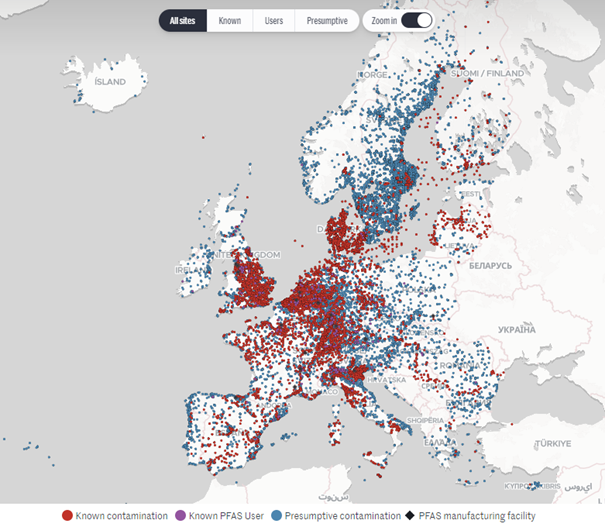 "forever pollution“ in Europe