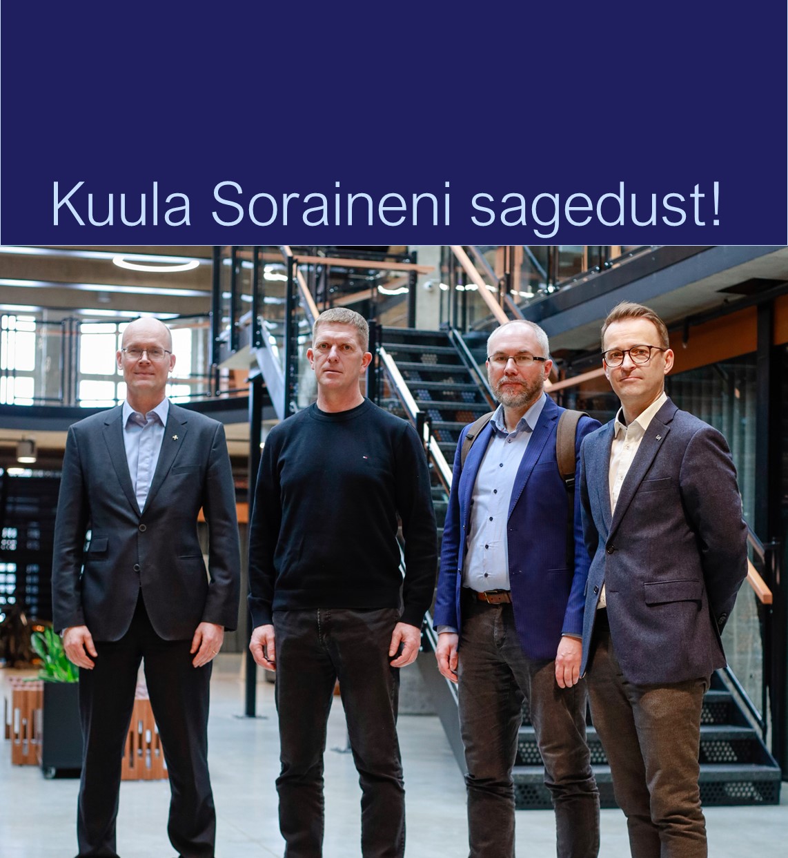 Aku Sorainen, Martin Herem, Mario Sõrm, Kaupo Lepasepp